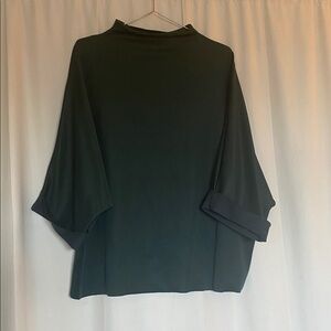 Anthropologie Dark Green Trench Coat